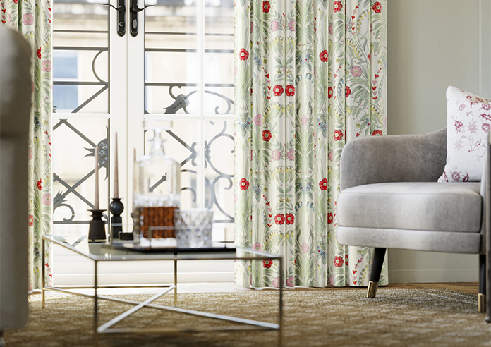 Cotswold Faux Silk, Lipstick - Made to Measure Curtain - Image 5